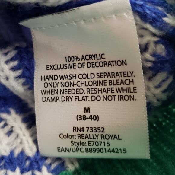 Jolly Sweaters Cool Santa Claus Crewneck Sweatshirt Medium Unisex Ugly Christmas - Picture 9 of 13